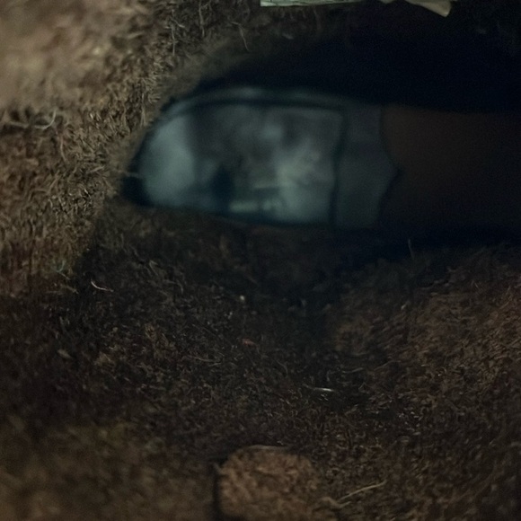 VINTAGE SHOE COMPANY WOMENS VTG SHORT LEATHER BIKER RIDING BOOTS BROWN 7.5 - Picture 17 of 17